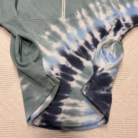 VS PINK Tie Dye Embroidered Oversized Sweatshirt (XS) - Picture 5 of 9